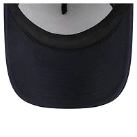 Toddler New Era  White/Navy Houston Astros Painted A-Frame 9FORTY Trucker Adjustable Hat