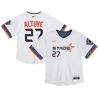 Toddler Nike Jose Altuve White Houston Astros City Connect 2025 Limited Jersey