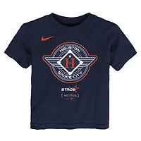 T-shirt Nike bleu marine pour tout-petit avec logo Houston Astros City Connect