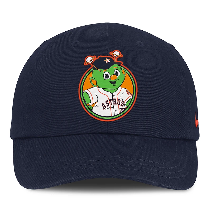 Casquette ajustable Nike bleu marine Houston Astros Mascot Club pour tout-petit