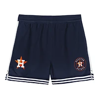 Ensemble t-shirt et short de frappeur champ intérieur orange/bleu marine pour tout-petit des Astros Houston