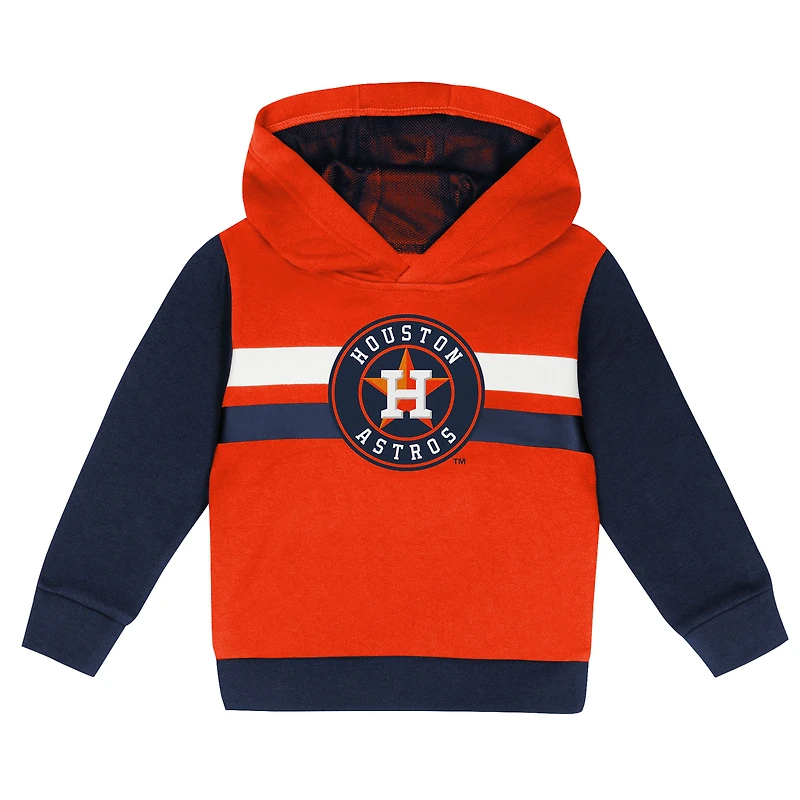Toddler Orange/Navy Houston Astros Wind Up Pullover Hoodie and Sweatpants Set