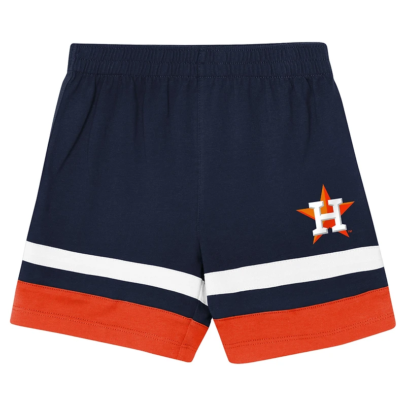 Toddler Outerstuff Navy Houston Astros Ground Ball T-Shirt & Shorts Set