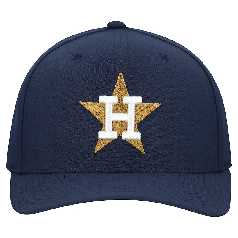 Unisex Mitchell & Ness  Navy Houston Astros Basic Coop Pro Adjustable Hat