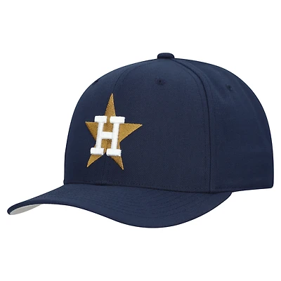 Unisex Mitchell & Ness  Navy Houston Astros Basic Coop Pro Adjustable Hat