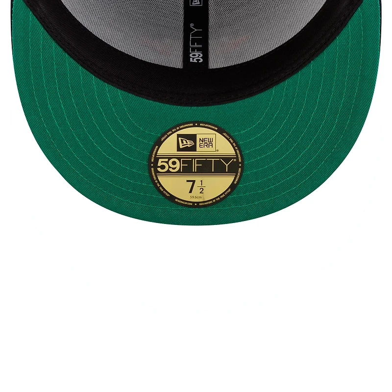 Unisex New Era x Joshua Vides Navy Houston Astros Outline 59FIFTY Fitted Hat