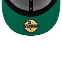Unisex New Era x Joshua Vides Navy Houston Astros Outline 59FIFTY Fitted Hat