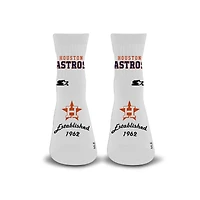 Unisex Starter  White Houston Astros Established Stencil Quarter Socks