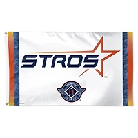 Drapeau de luxe simple face WinCraft Houston Astros 2025 City Connect 3' x 5'