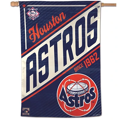 Bannière verticale simple face WinCraft Houston Astros 28" x 40" depuis 1962