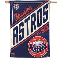 Bannière verticale simple face WinCraft Houston Astros 28" x 40" depuis 1962