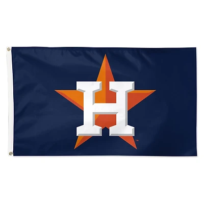 WinCraft Houston Astros Drapeau simple face avec logo principal 3 pi x 5 pi