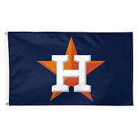 WinCraft Houston Astros Drapeau simple face avec logo principal 3 pi x 5 pi