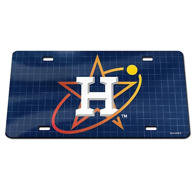 Plaque d'immatriculation WinCraft Houston Astros City Connect