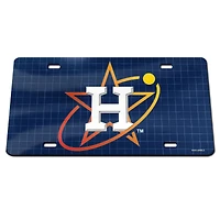 Plaque d'immatriculation WinCraft Houston Astros City Connect