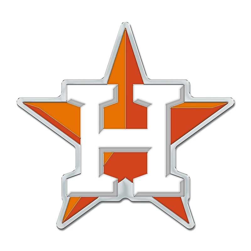 WinCraft Houston Astros Colored Chrome Auto Emblem