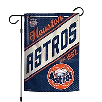 Drapeau de jardin WinCraft Houston Astros à double face, 30,5 x 45,7 cm