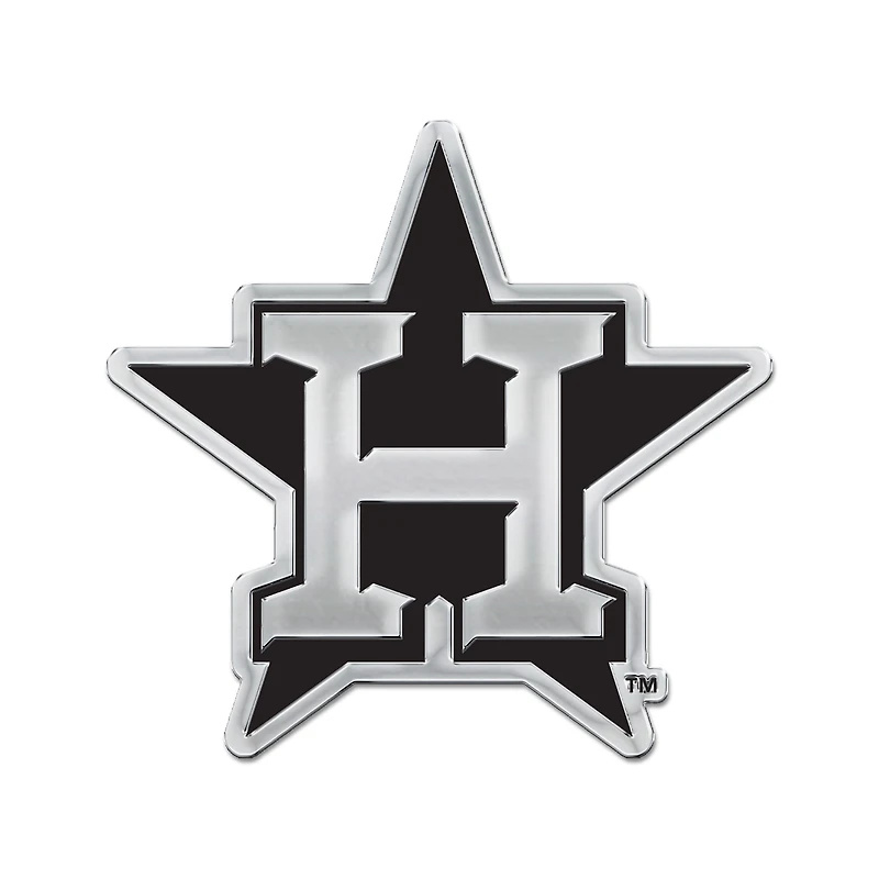 Emblème de voiture WinCraft Houston Astros Team Chrome