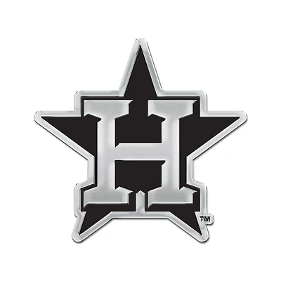 Emblème de voiture WinCraft Houston Astros Team Chrome
