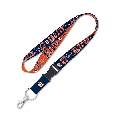 WinCraft Jose Altuve Houston Astros Buckle Player - Lanière