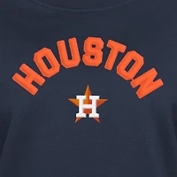 Women's New Era  Navy Houston Astros Game Day Color Pullover Sweatshirt