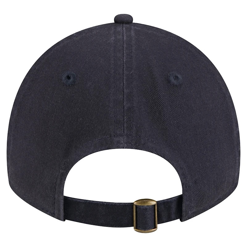 Women's New Era  Navy Houston Astros Preppy Team 9TWENTY Adjustable Hat