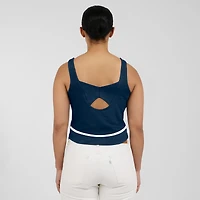Débardeur à col carré bleu marine Houston Astros pour femme WEAR by Erin Andrews