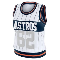 Women's WEAR by Erin Andrews  White Houston Astros Sporty Tank Top