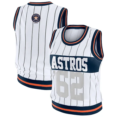 Women's WEAR by Erin Andrews  White Houston Astros Sporty Tank Top