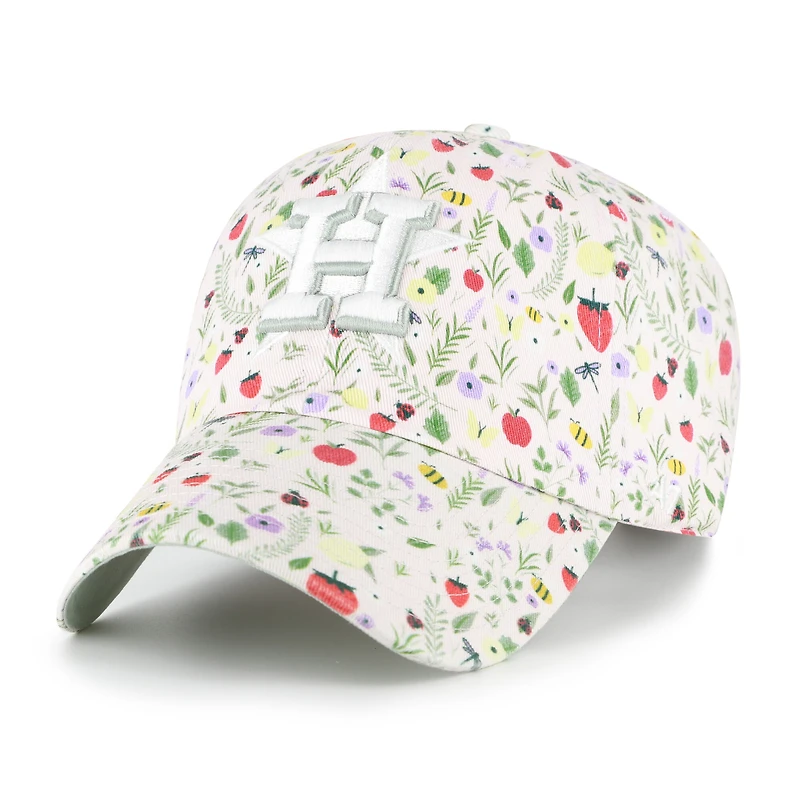 Casquette ajustable « Posey Clean Up » rose clair pour femme, modèle 47 des Houston Astros.
