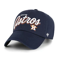 Casquette ajustable Ariana Clean Up bleu marine '47 pour femme des Astros de Houston