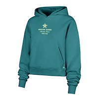 Women's '47  Teal Houston Astros Contemporary Basics Anderson Foundation Hoodie