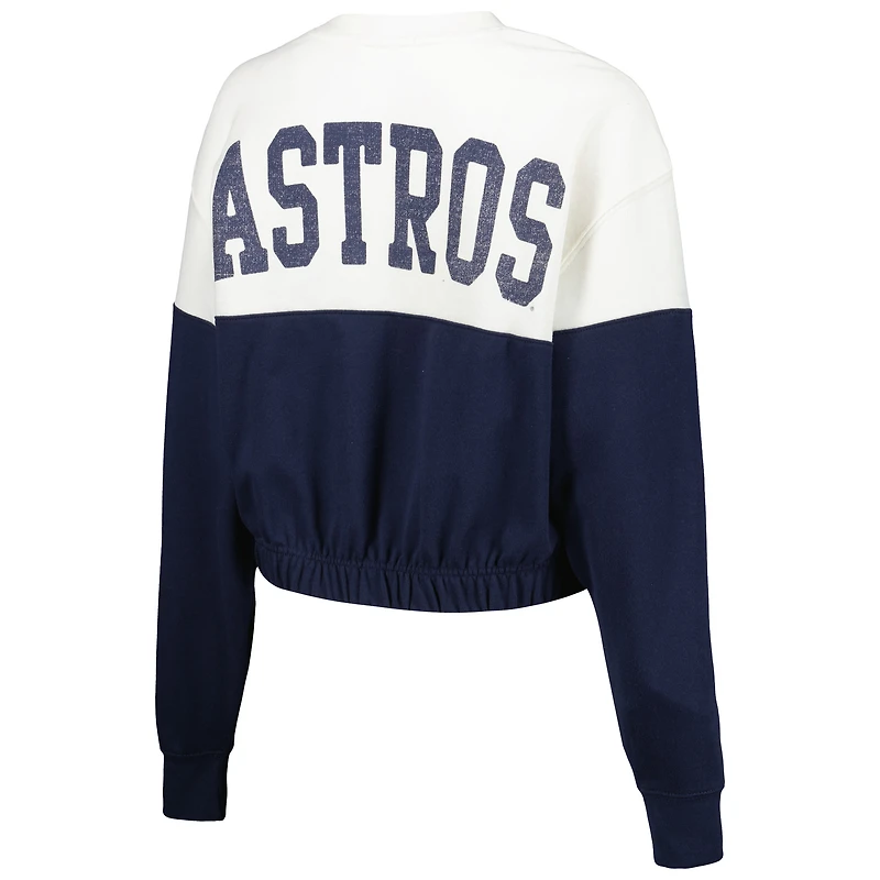 Chandail pour femme Astros de Houston Take Two Bonita '47 blanc/bleu marine