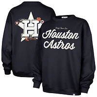 Women's '47 x Stoney Clover Lane Navy Houston Astros Oversized Sweatshirt