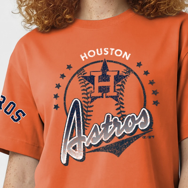 Women's Champion Orange Houston Astros All-Star T-Shirt