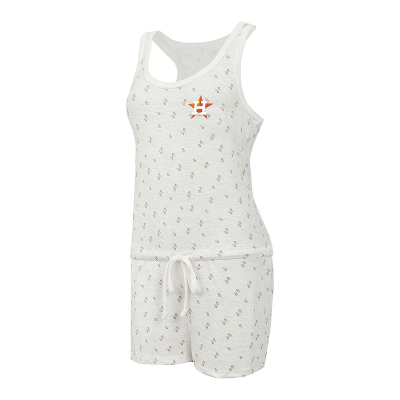 Women's Concepts Sport Cream Houston Astros Gardner Hacci Knit Romper