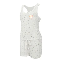 Women's Concepts Sport Cream Houston Astros Gardner Hacci Knit Romper