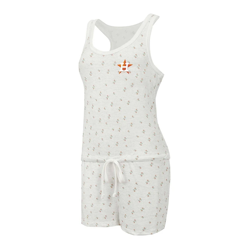 Women's Concepts Sport Cream Houston Astros Gardner Hacci Knit Romper