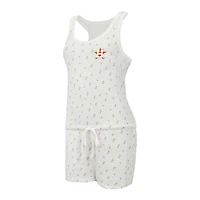 Women's Concepts Sport Cream Houston Astros Gardner Hacci Knit Romper