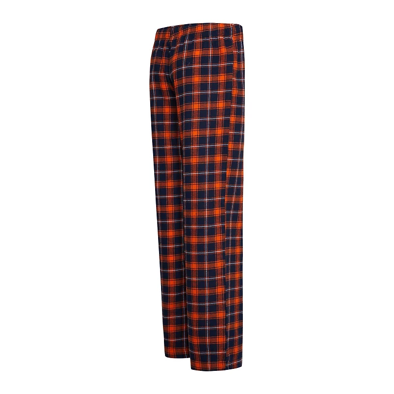 Ensemble de nuit Concepts Sport bleu marine/orange Houston Astros Arctic haut et pantalon en flanelle pour femme