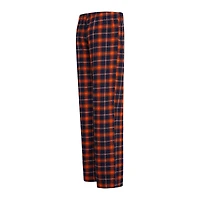 Ensemble de nuit Concepts Sport bleu marine/orange Houston Astros Arctic haut et pantalon en flanelle pour femme