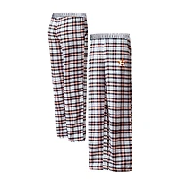 Women's Concepts Sport Navy/Orange Houston Astros Sienna Flannel Sleep Pants