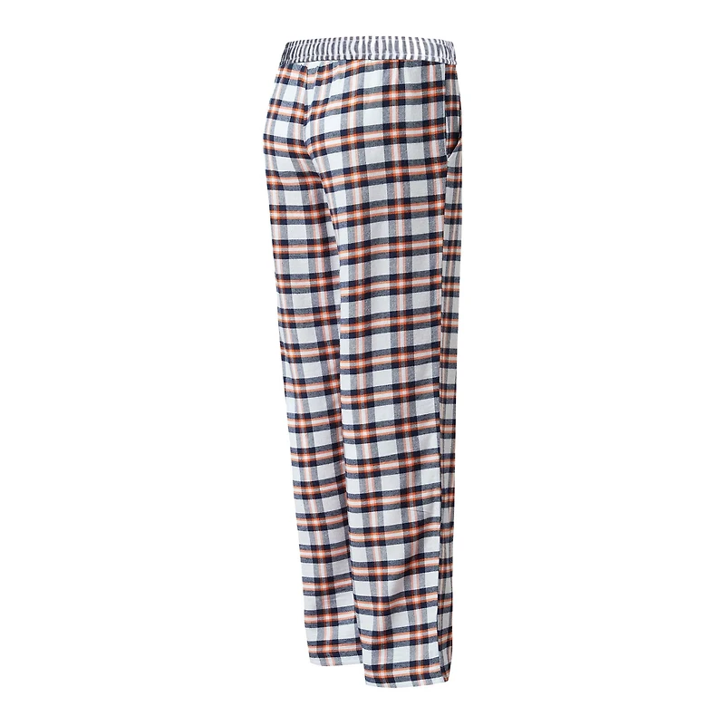 Women's Concepts Sport Navy/Orange Houston Astros Sienna Flannel Sleep Pants