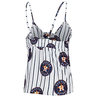 Concepts Sport Ensemble de nuit avec débardeur et short imprimé Houston Astros Reel pour femme, blanc