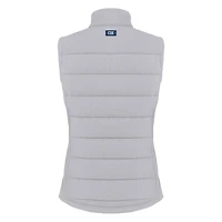 Gilet zippé City Connect Evoke Hybrid Eco Softshell recyclé pour femme, gris, des Astros de Houston, Cutter & Buck
