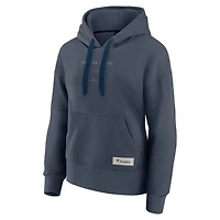 Women's Fanatics Blue Houston Astros Elements Future Ground Subtle Tonal Pullover Hoodie