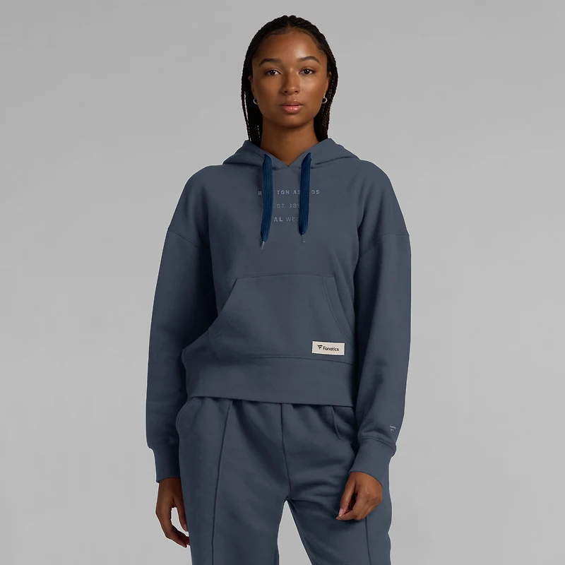 Sweat à capuche ton sur subtil Elements Future Ground des Astros de Houston pour femmes Fanatics Blue