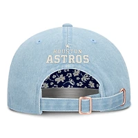 Women's Fanatics  Denim Houston Astros Roped Adjustable Hat