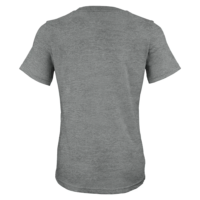 T-shirt Fanatics Heather Charcoal pour femme, champion des World Series 2022 Astros de Houston, le vestiaire