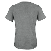 T-shirt Fanatics Heather Charcoal pour femme, champion des World Series 2022 Astros de Houston, le vestiaire